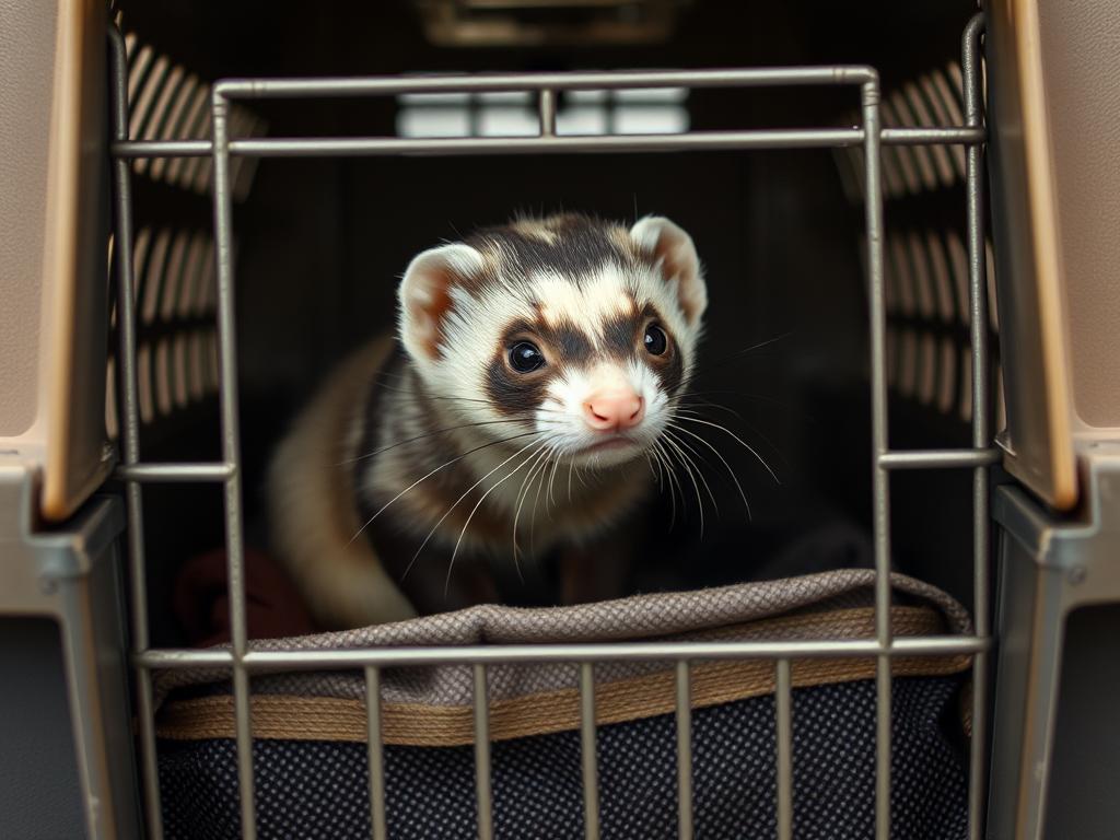 Traveling with Ferrets