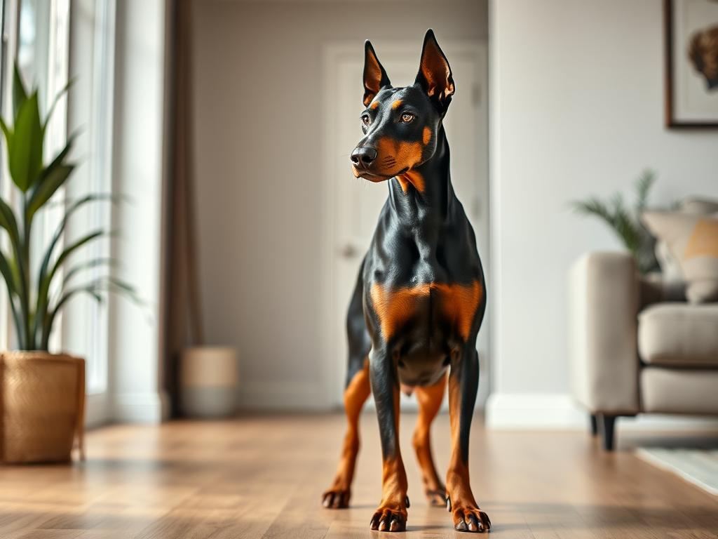 10. Doberman Pinschers: The Noble Protectors