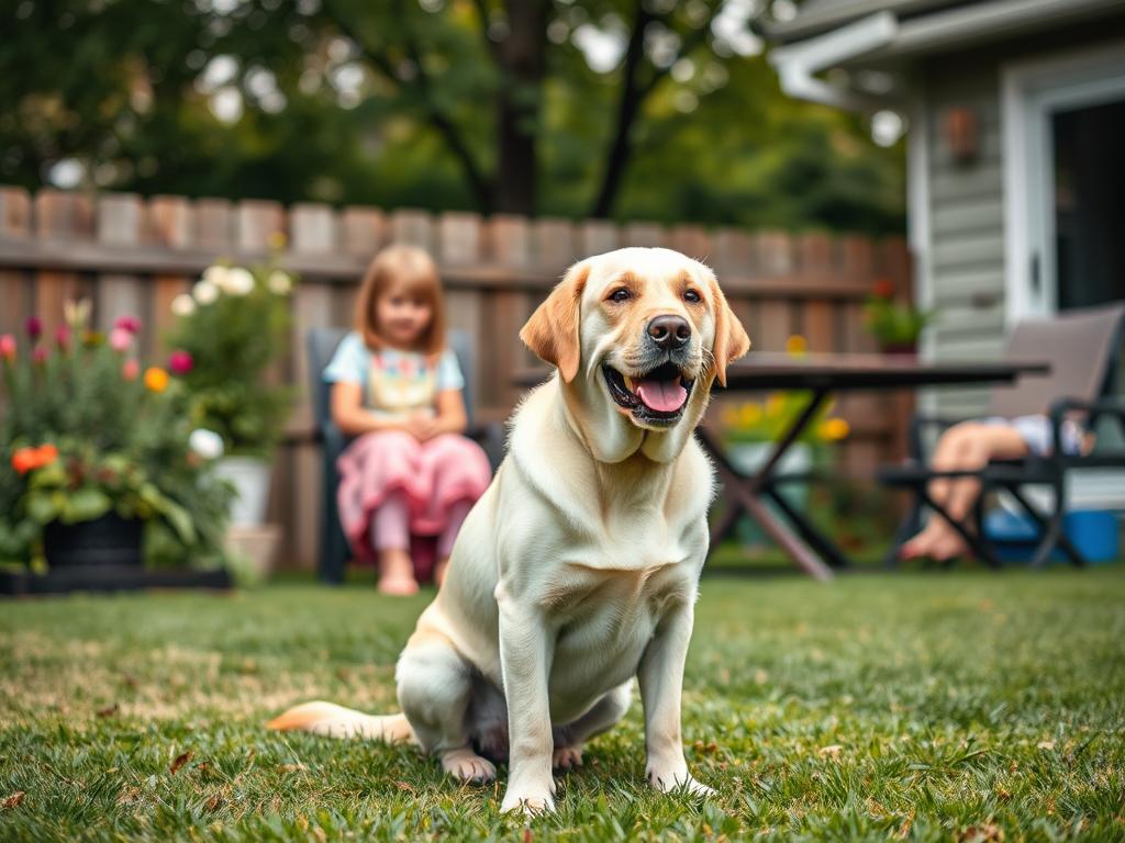 2. Labrador Retrievers: The Epitome of Family Companionship