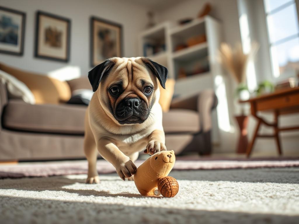 Pug Love: Small, Playful Companions for Seniors