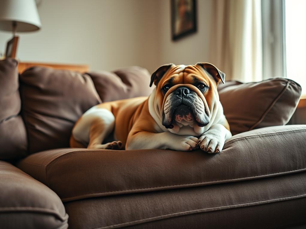 Bulldog: The Affectionate Couch Companion