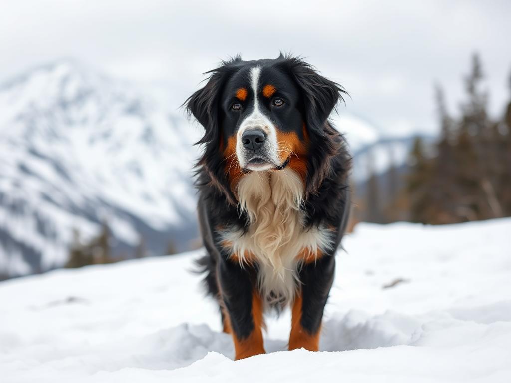 6. Bernese Mountain Dogs: The Affectionate Gentle Giants